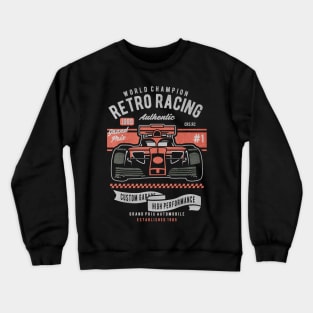 Retro Racing authentic Crewneck Sweatshirt